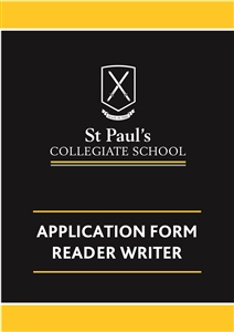 Application form - reader writer