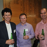 Thomas Harris, Michael Lawrence and Garth Little-John