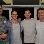 Thomas Clayton, Tom Parker, ? and Fraser Bayly