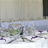 We can put you in contact with the right people to decorate your wedding and to help you plan your wedding day