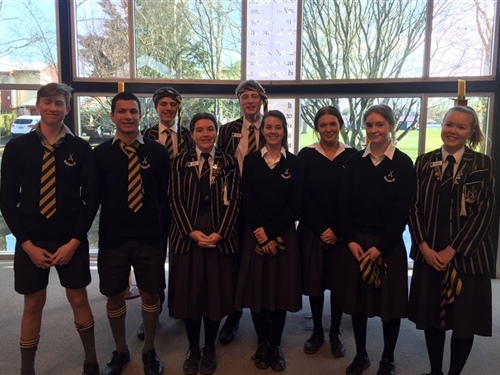 Colours for service awarded