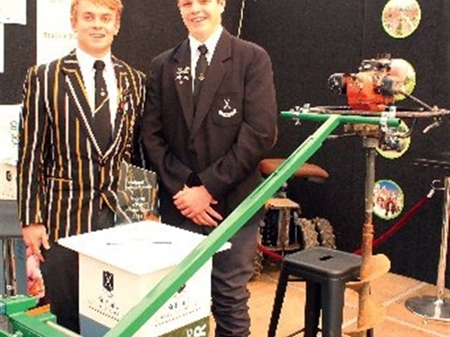 Boring device impresses judges in Fieldays competition