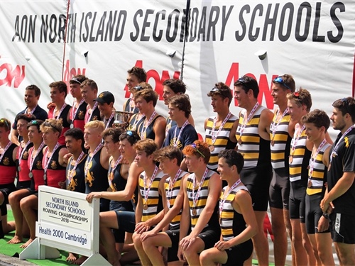 Rowing success at North Island champs