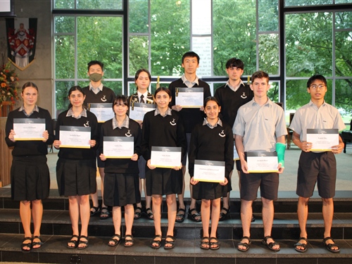 Scholastic Centurions acknowledged