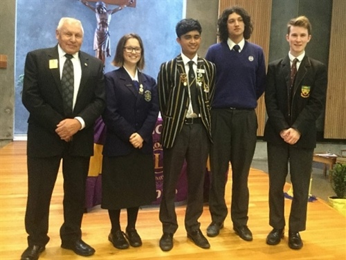 Young speechmaker wins trip to Australia