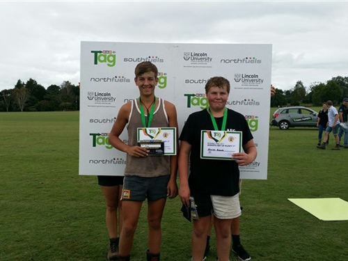 Agribusiness duo win regional TeenAg competition