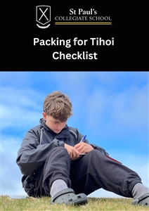 Packing for Tihoi