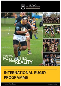 International rugby programme