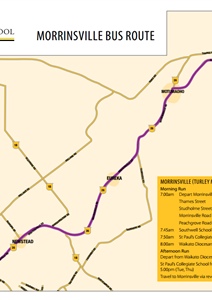 Morrinsville Bus Route