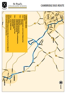 Cambridge Bus Route