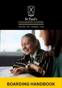 Boarding Handbook for parents