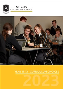 Curriculum Choices 2023