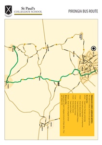 Pirongia Bus Route