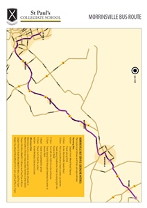 Morrinsville Bus Route
