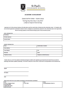 Academic Scholarship