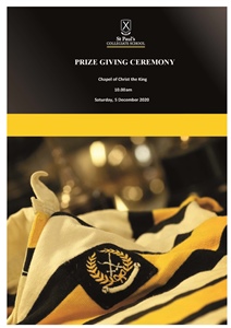 2020 Prizegiving award winners