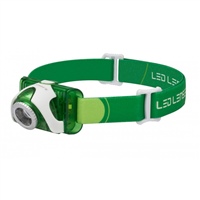 Head torch - LED Lenser SEO Green